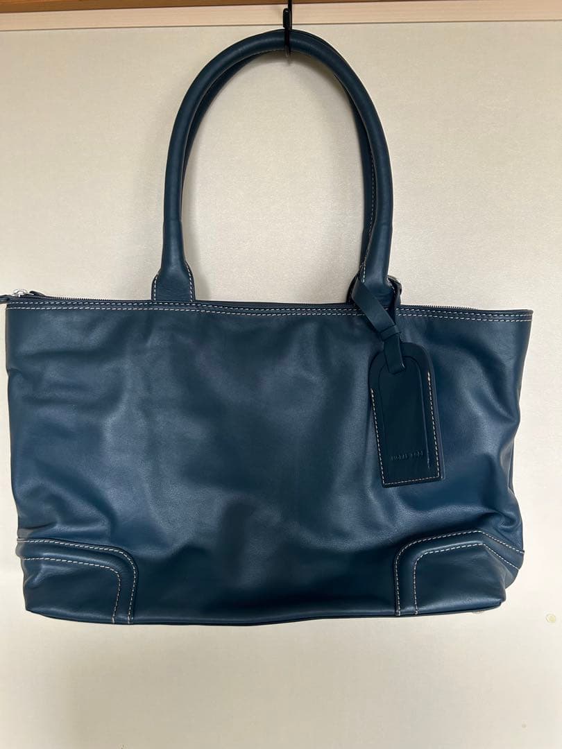 MORAL CODE ネイビー トートバッグ