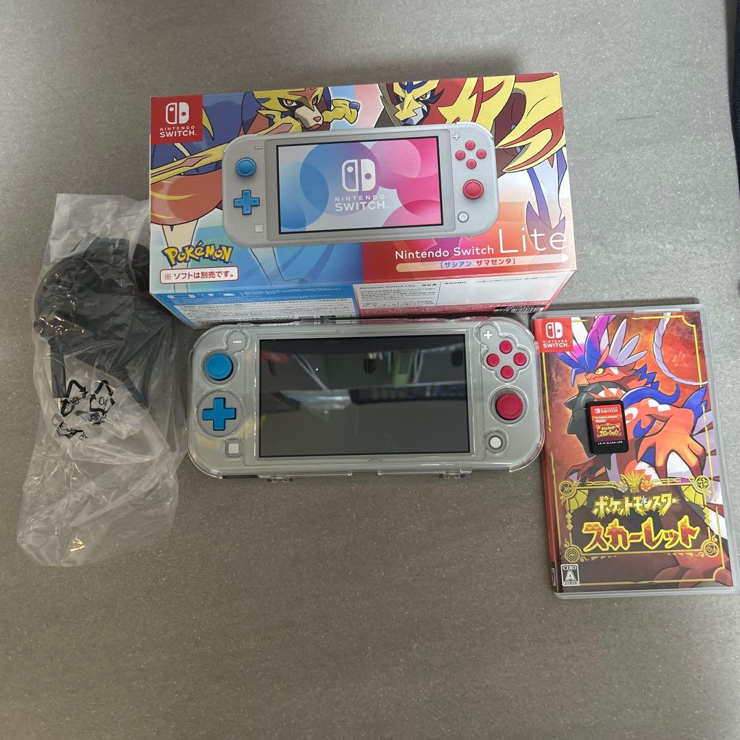 Nintendo Switch Lite 本体　ポケモンスカーレット
