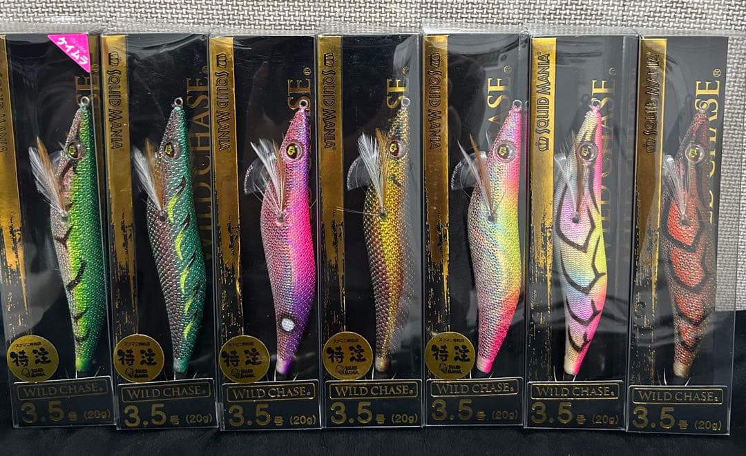 スクイッドマニアWILD CHASE エギ 3.5