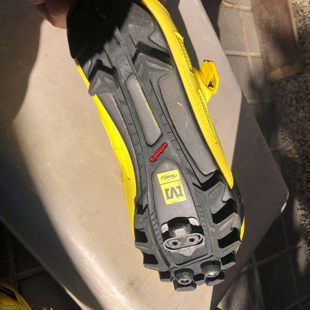 Mavic Ergo Ride イエロー SPDシューズ