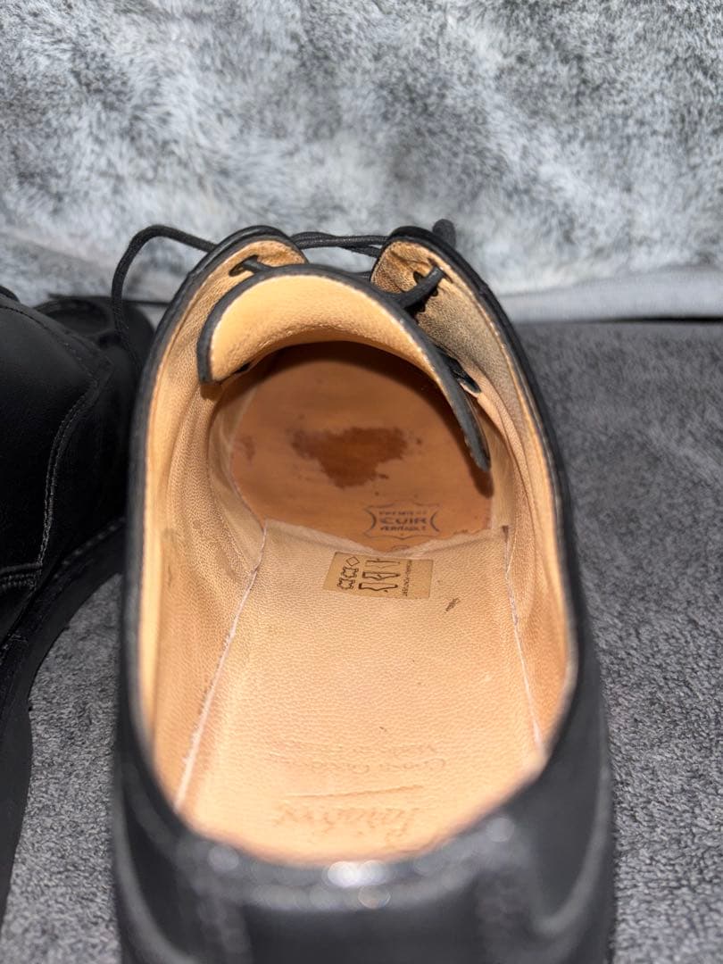 パラブーツ　シャンボード　5F ブラック