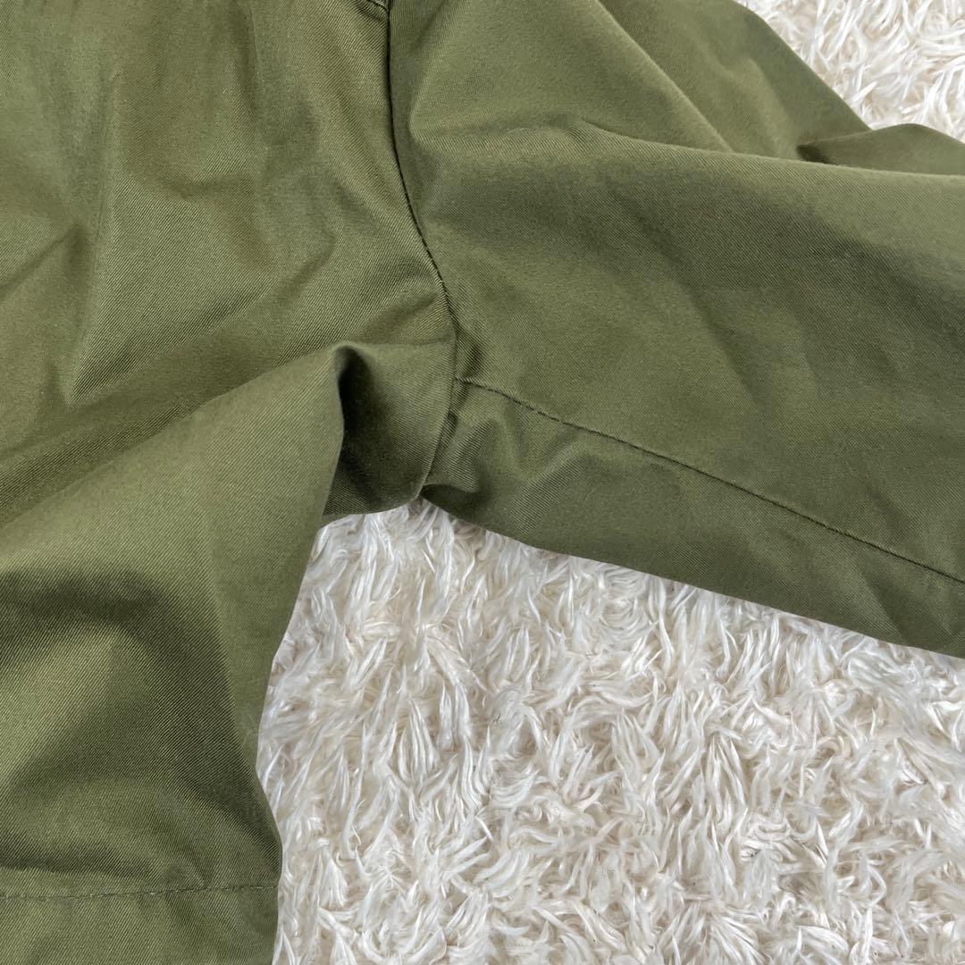 ルシアンペラフィネ スカルワッペン フード付き ミリタリージャケット コート L