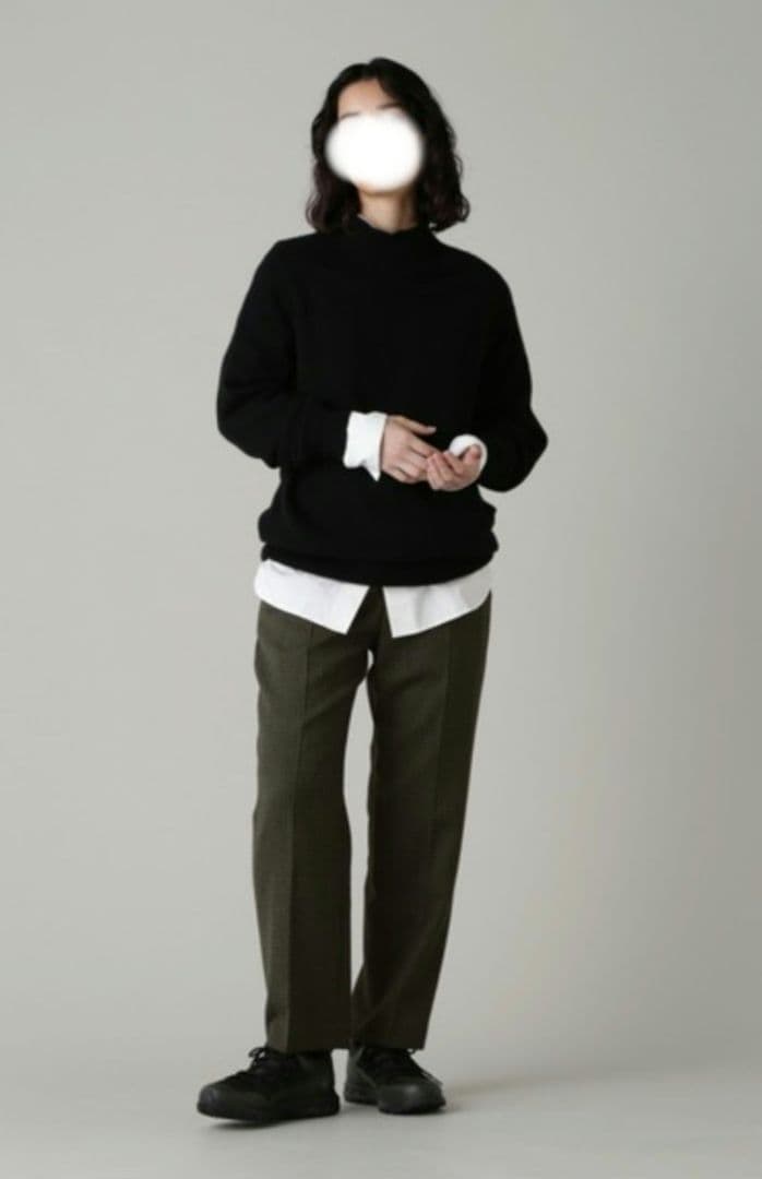 MARGARET HOWELL✨ギンガム ウール ツイルパンツ