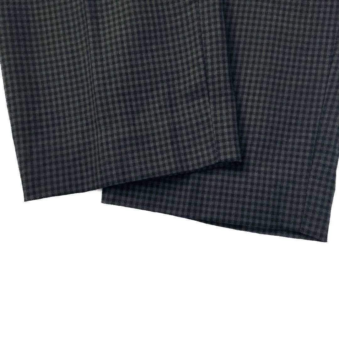 MARGARET HOWELL✨ギンガム ウール ツイルパンツ