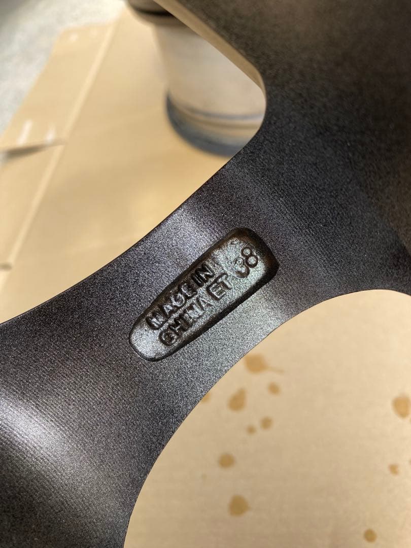 ゴジゲン　FN01R-C 15インチ pcd100 4h 6J +38