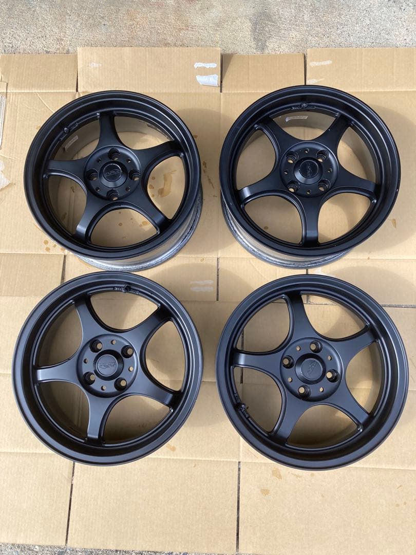 ゴジゲン　FN01R-C 15インチ pcd100 4h 6J +38