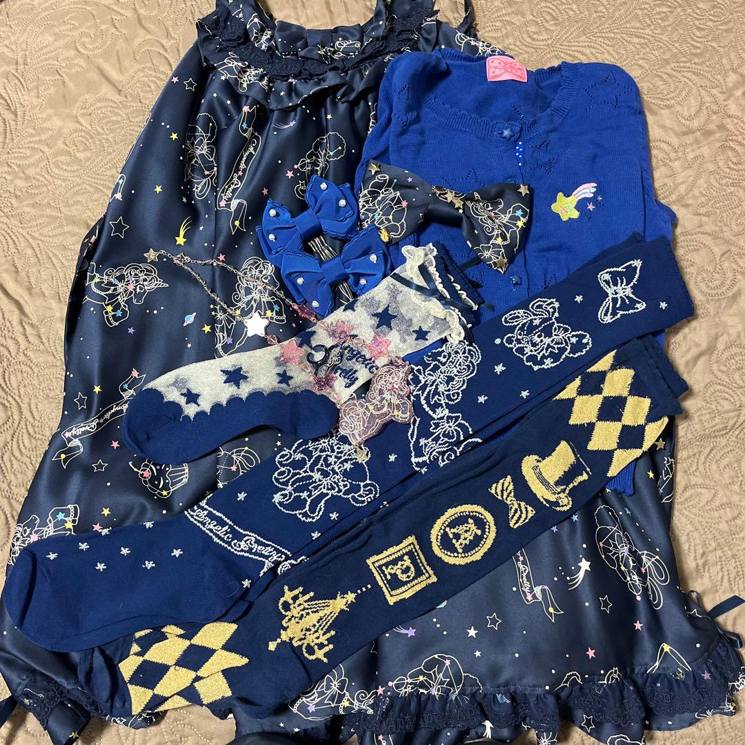 アンジェリックプリティ 星座柄ベビードール セット販売