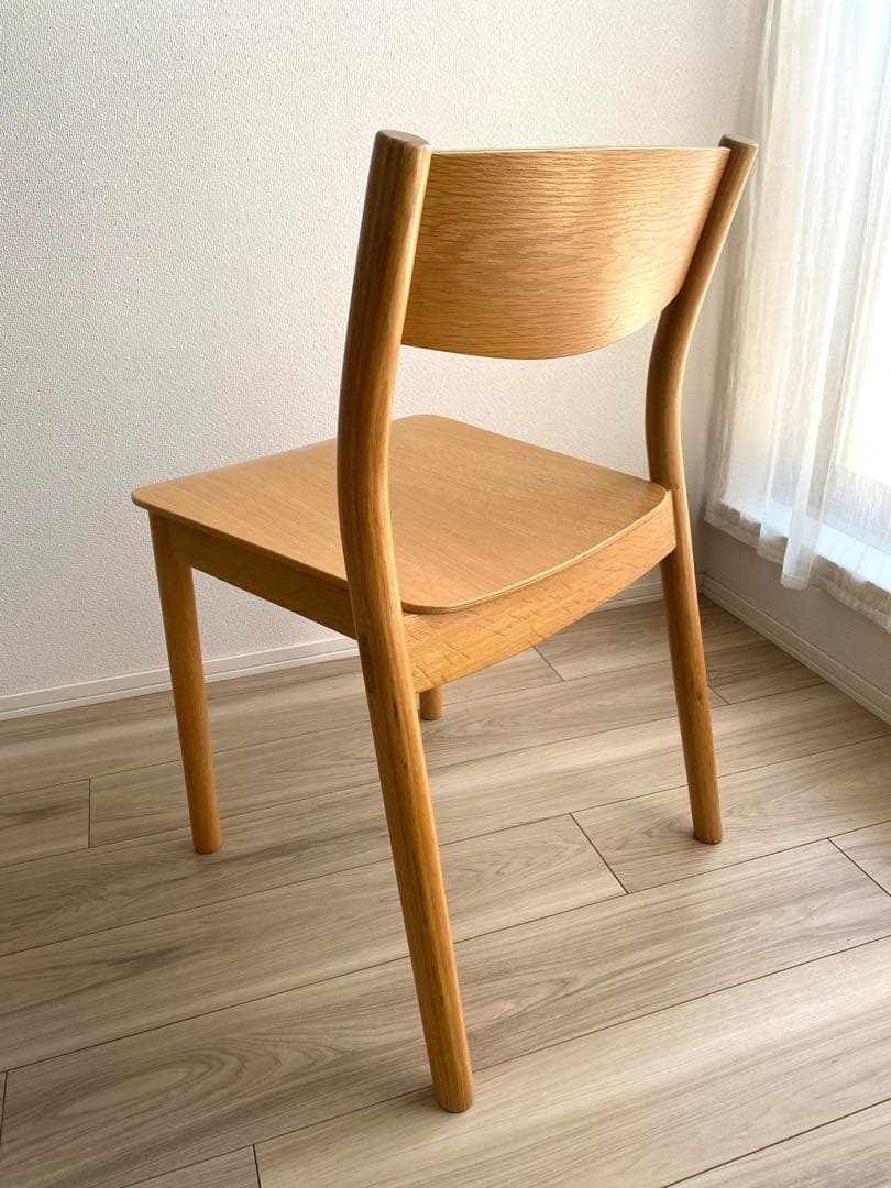 無印良品 オーク材ダイニングチェア ②