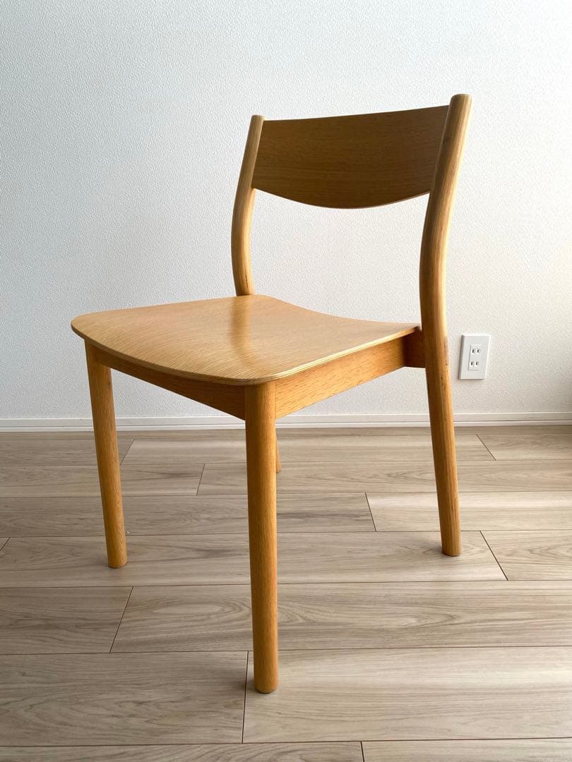 無印良品 オーク材ダイニングチェア ②