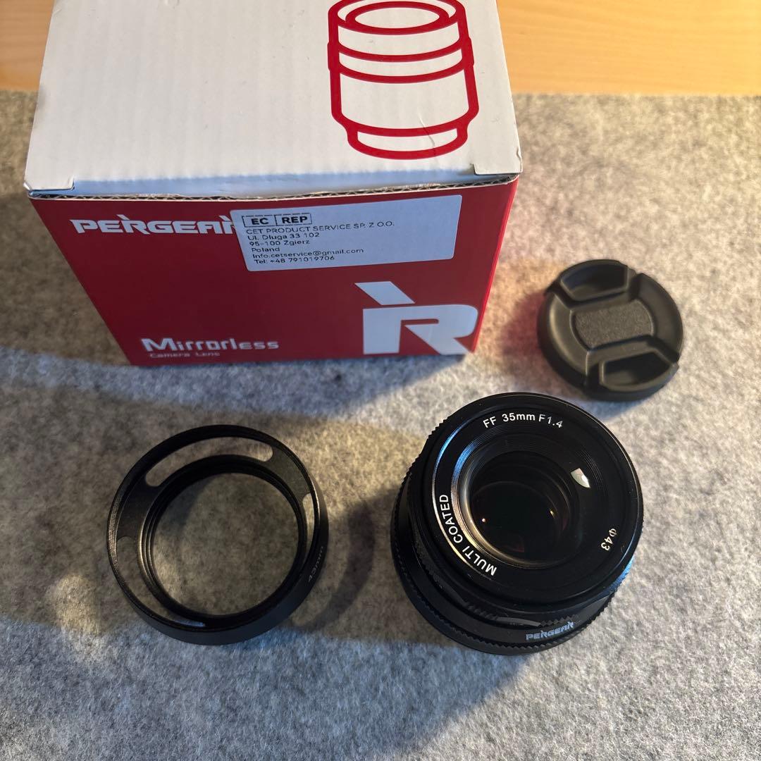 pergear 35mm f1.4 Lマウント