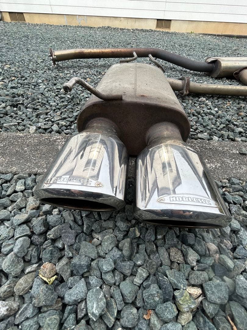 RB3 オデッセイ☆アブソルート用ノブレッセ 4本出しマフラー　中古