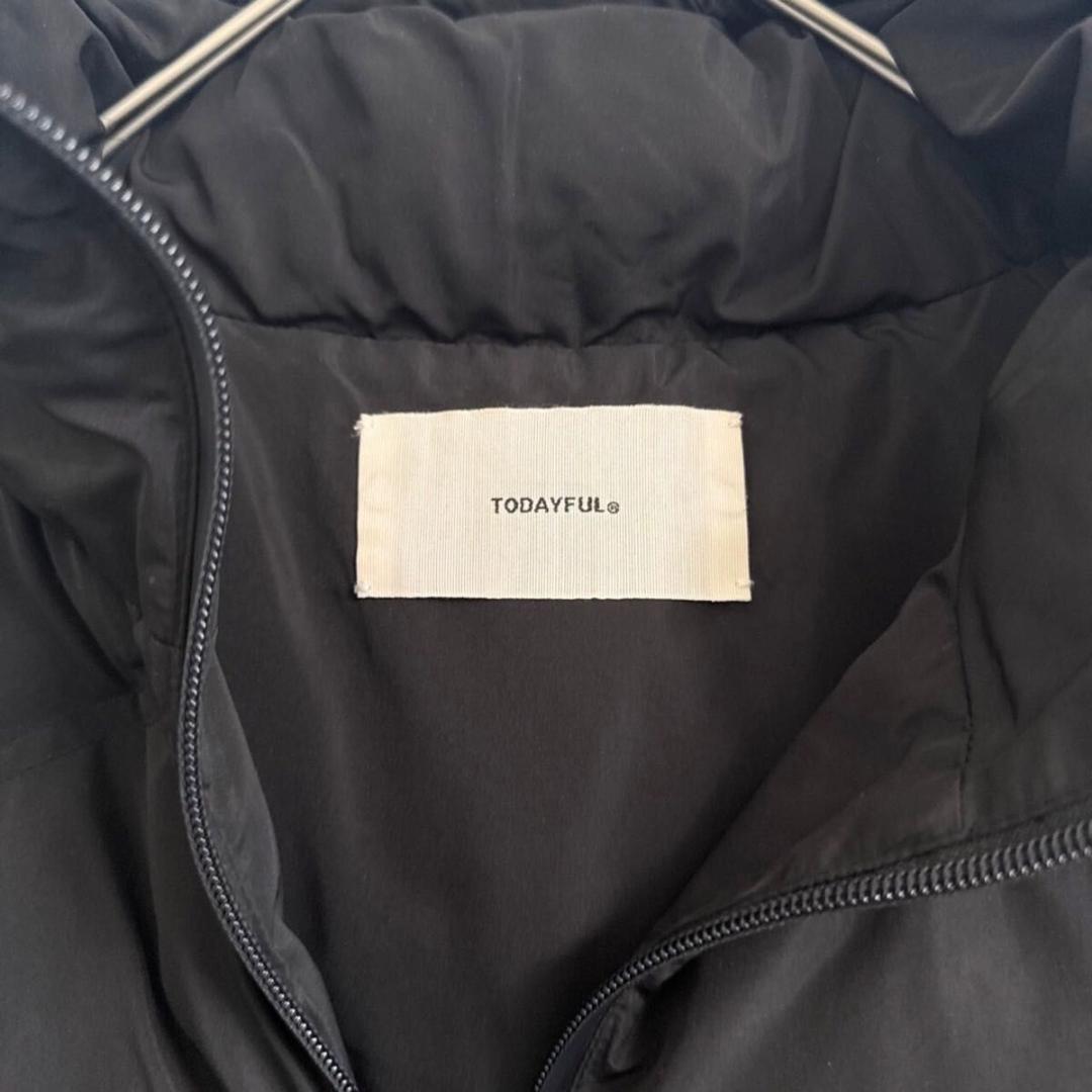 【美品】TODAYFUL Quilting Compact Vest ブラック