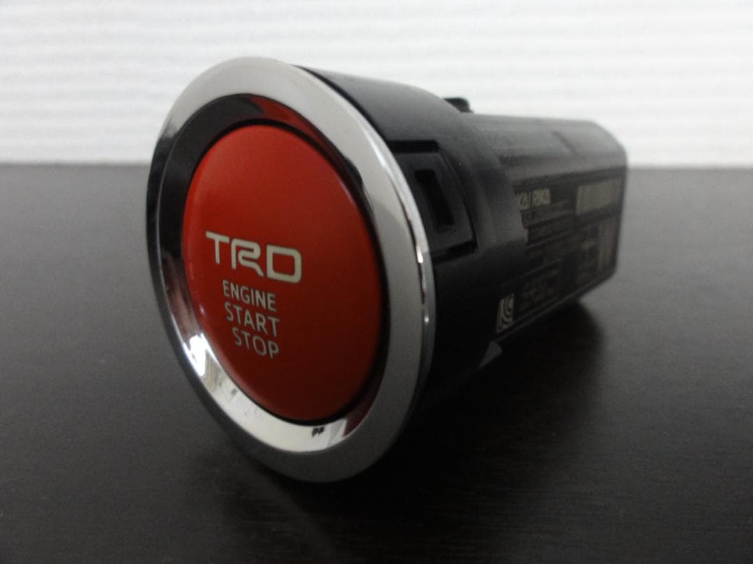 新品☆TRD 8ピン エンジンプッシュスタートスイッチ!!レインボー!!