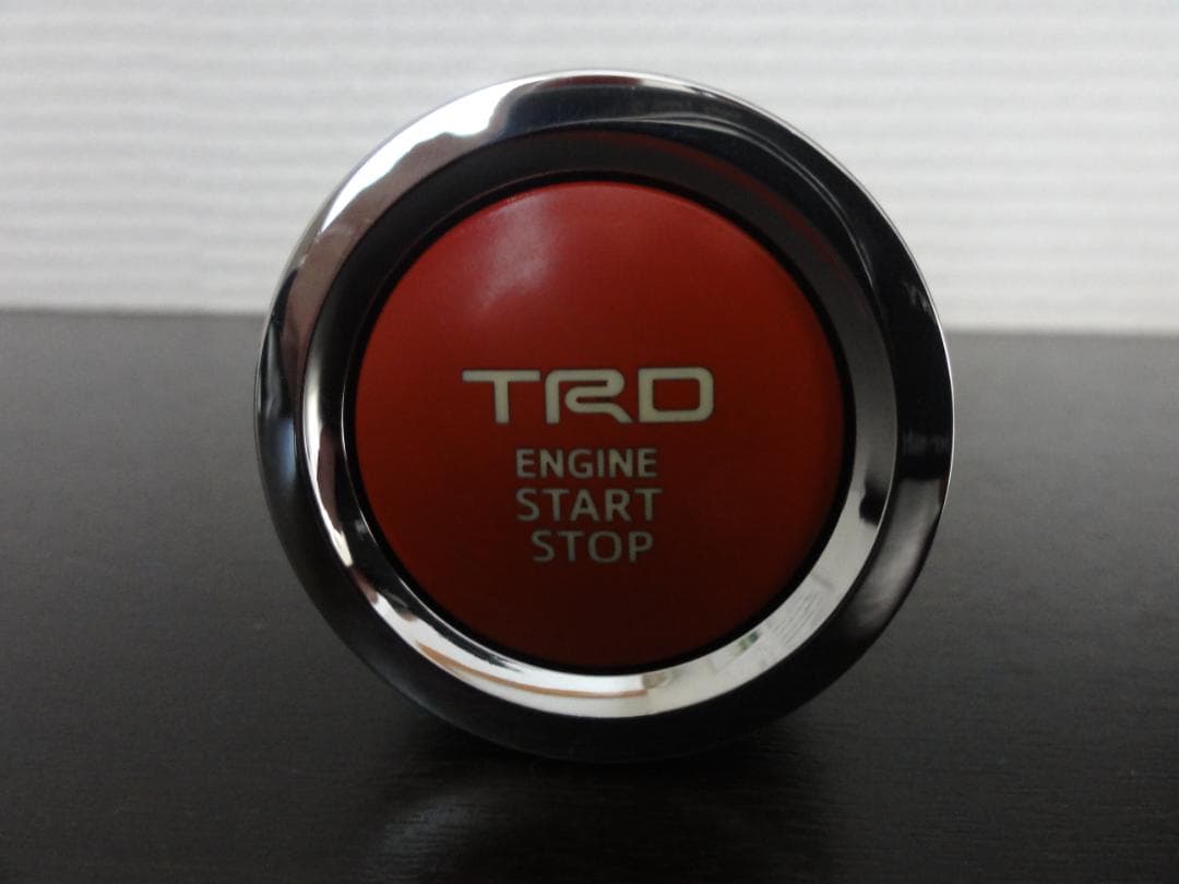 新品☆TRD 8ピン エンジンプッシュスタートスイッチ!!レインボー!!