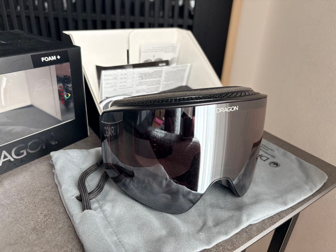 ［使用回数3回］早い者勝ちドラゴン DRAGON PXV ゴーグル正規品