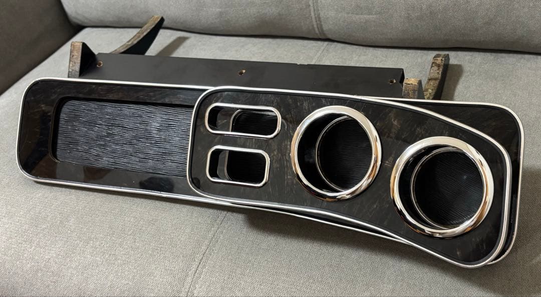 ハイエース 200系 フロントテーブル 黒木目 ナロー用 インテリアテーブル