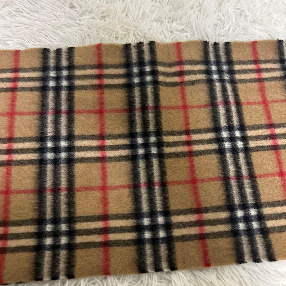 未使用級　Burberrys バーバリー ロンドン マフラー カシミヤ100%