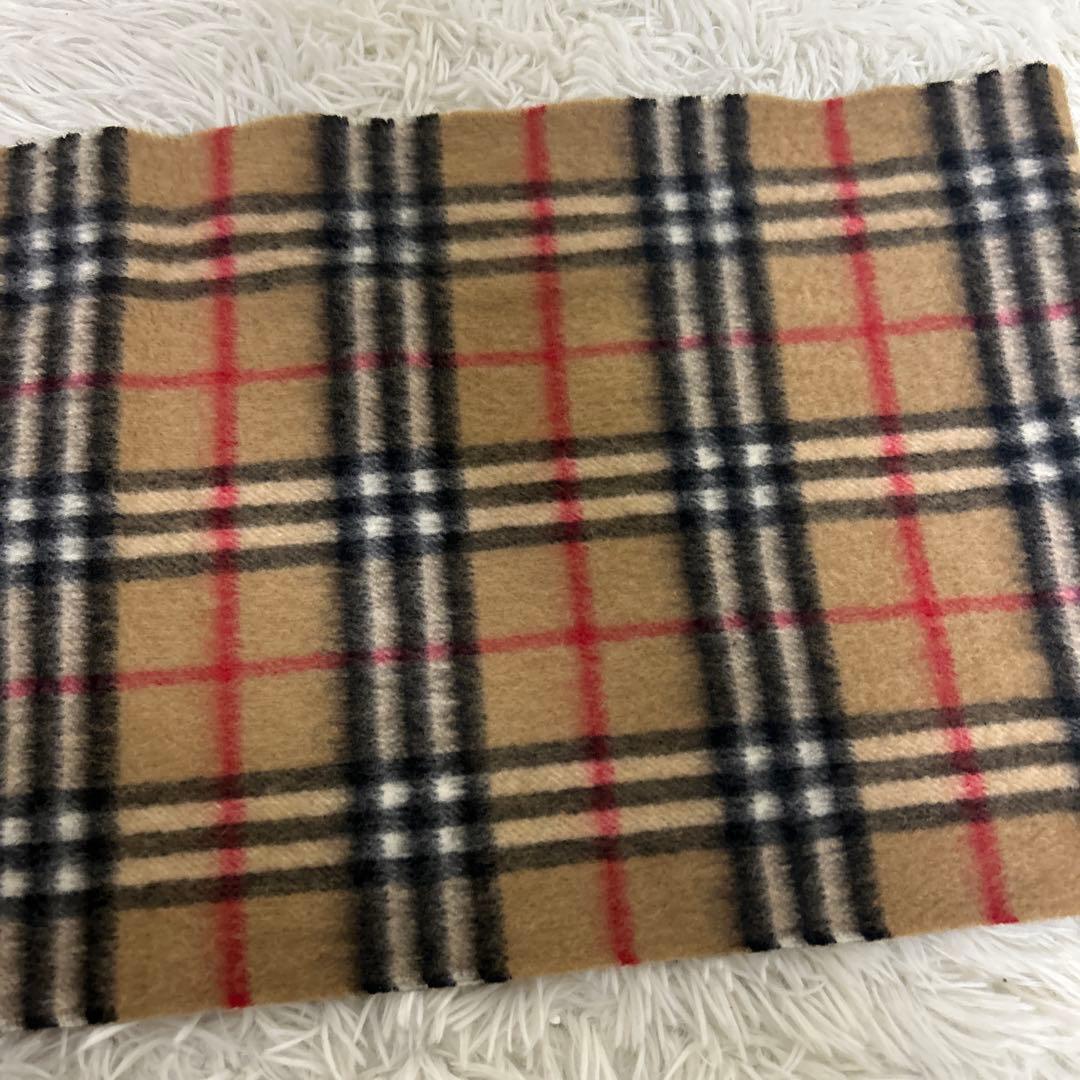 未使用級　Burberrys バーバリー ロンドン マフラー カシミヤ100%