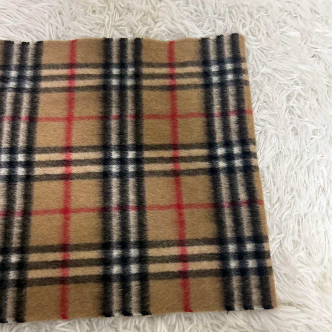 未使用級　Burberrys バーバリー ロンドン マフラー カシミヤ100%