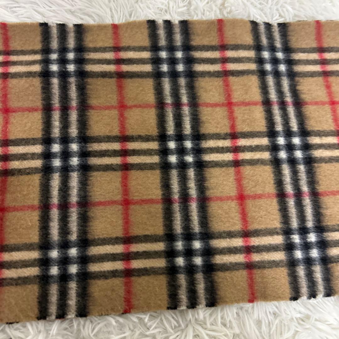 未使用級　Burberrys バーバリー ロンドン マフラー カシミヤ100%