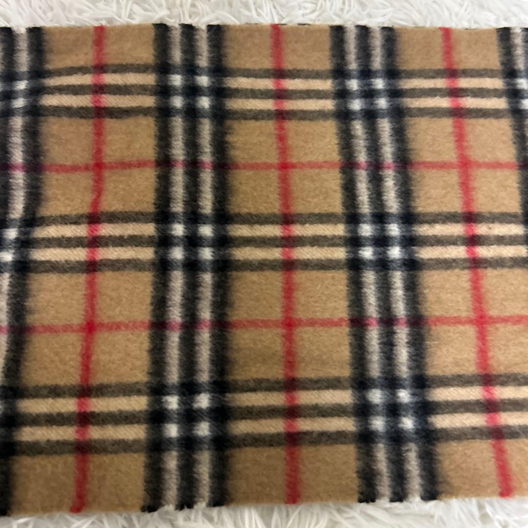未使用級　Burberrys バーバリー ロンドン マフラー カシミヤ100%