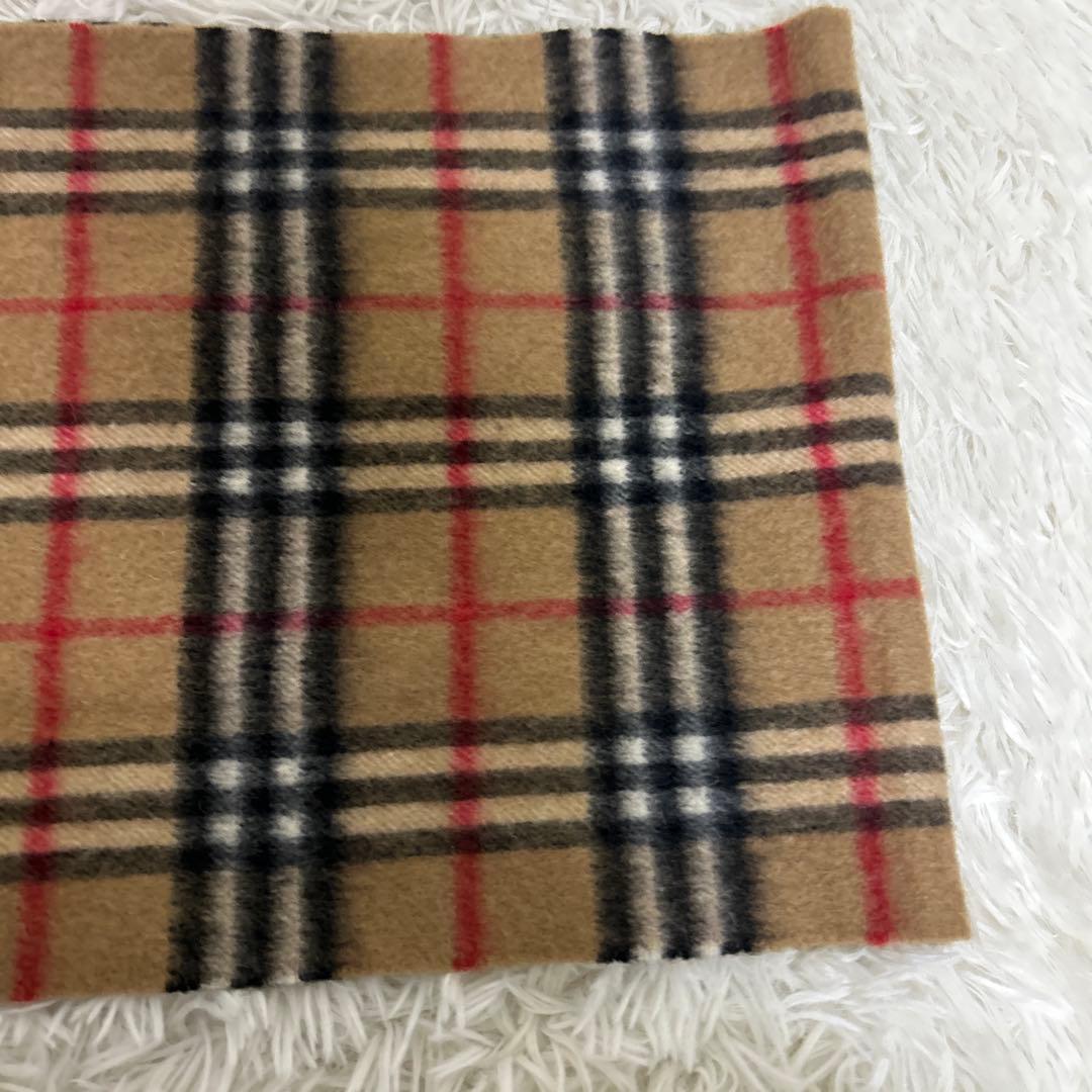 未使用級　Burberrys バーバリー ロンドン マフラー カシミヤ100%