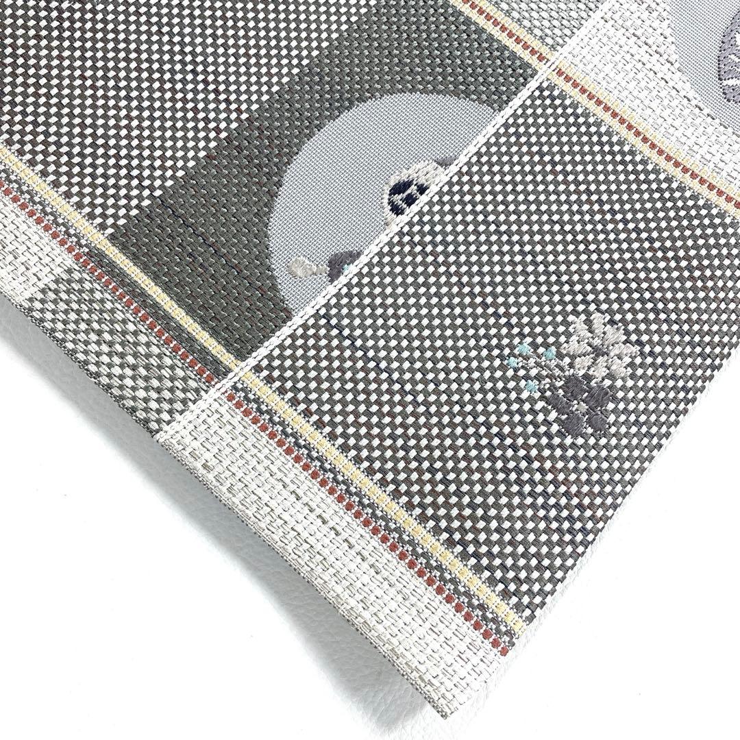 専用帯6201 ●高級 正絹 本場筑前博多織 松葉仕立て 名古屋帯 簪 櫛