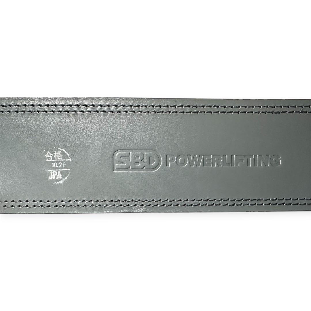 【完売品】SBD パワーリフティングベルト10mm M グレー　Forge