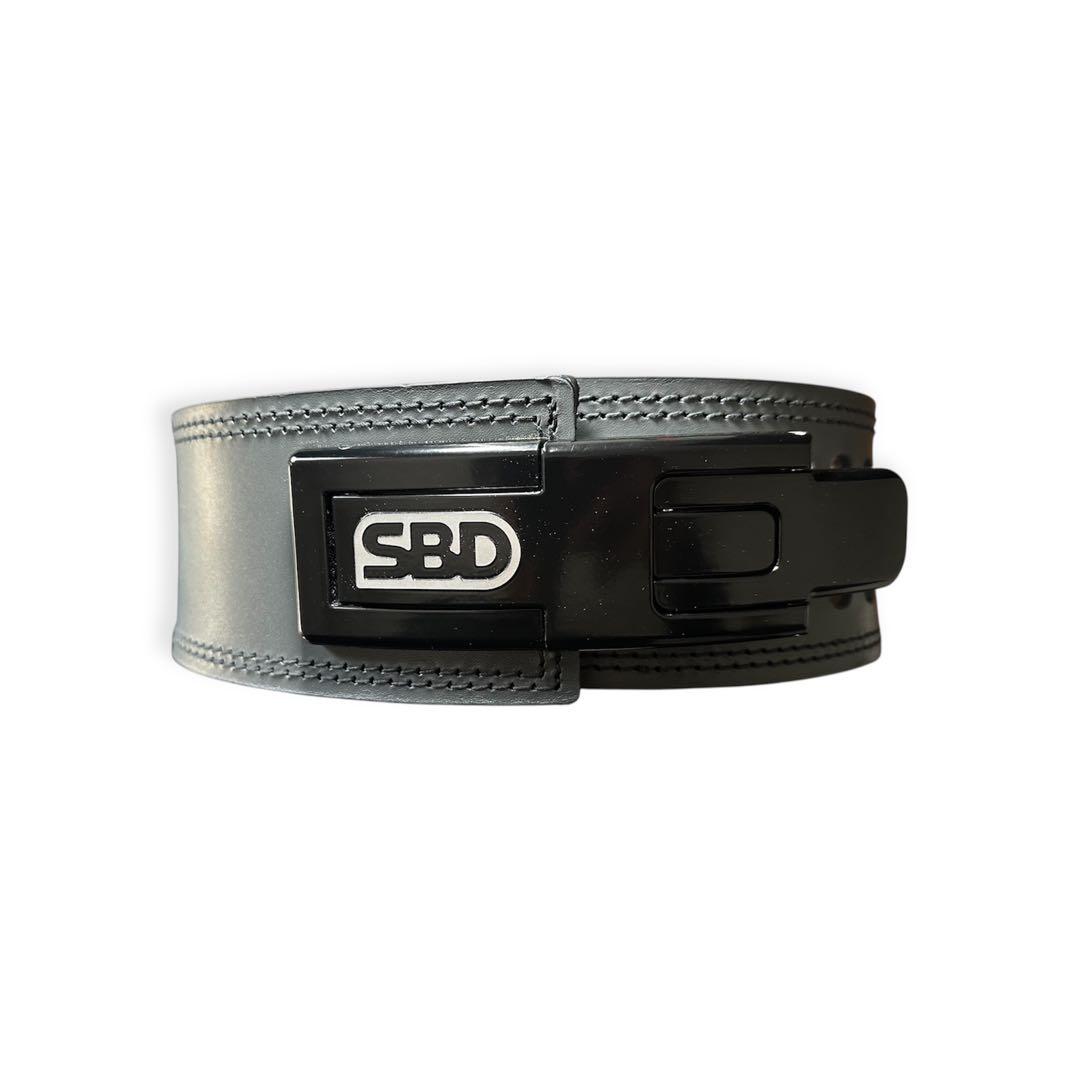 【完売品】SBD パワーリフティングベルト10mm M グレー　Forge