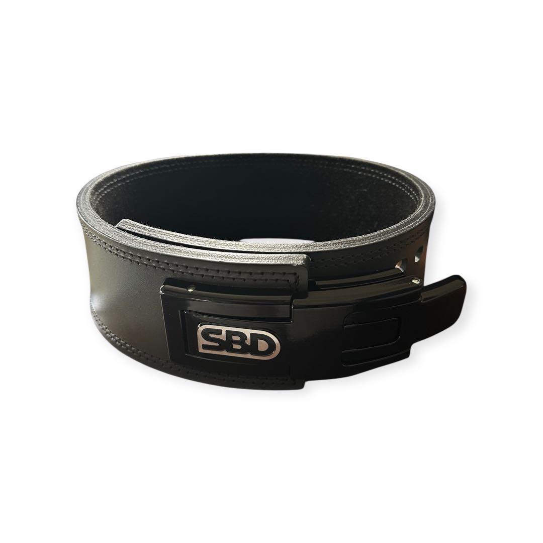 【完売品】SBD パワーリフティングベルト10mm M グレー　Forge