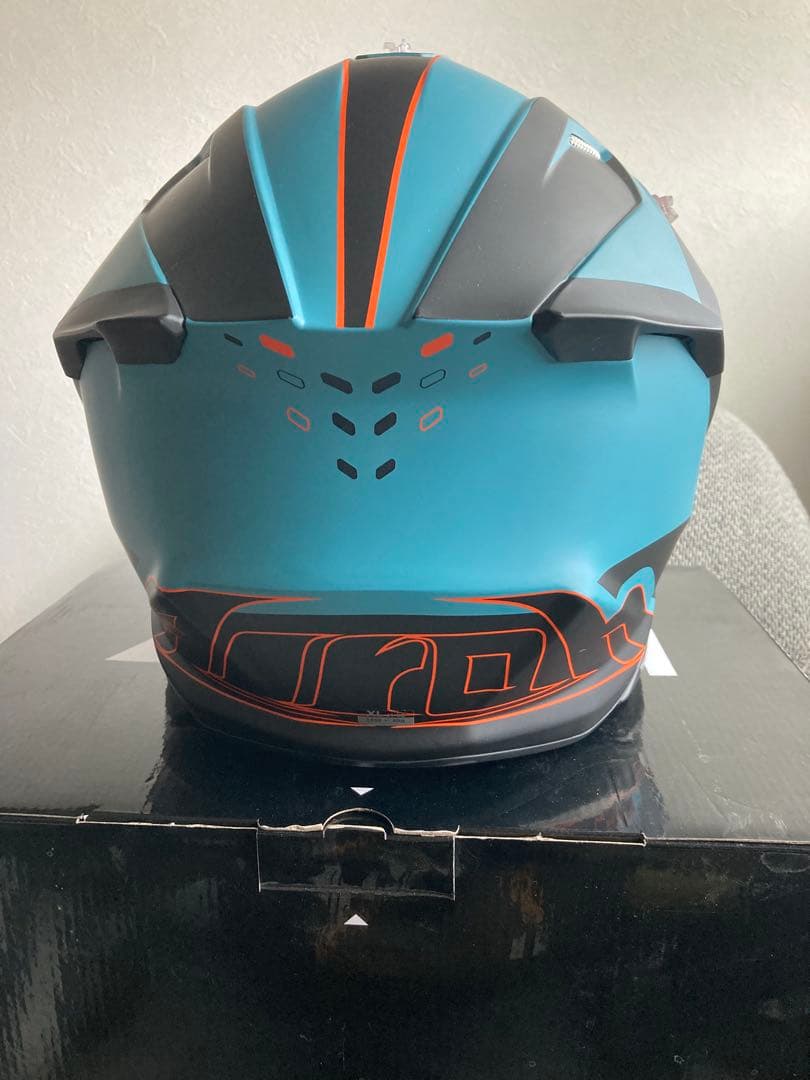 AIROH （アイロー）TWIST3 ヘルメット 青/オレンジ/黒