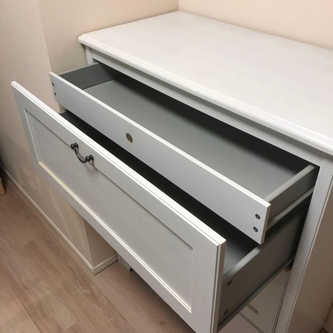 ミ・・・ミ　　IKEA チェスト　洋服タンス３段式