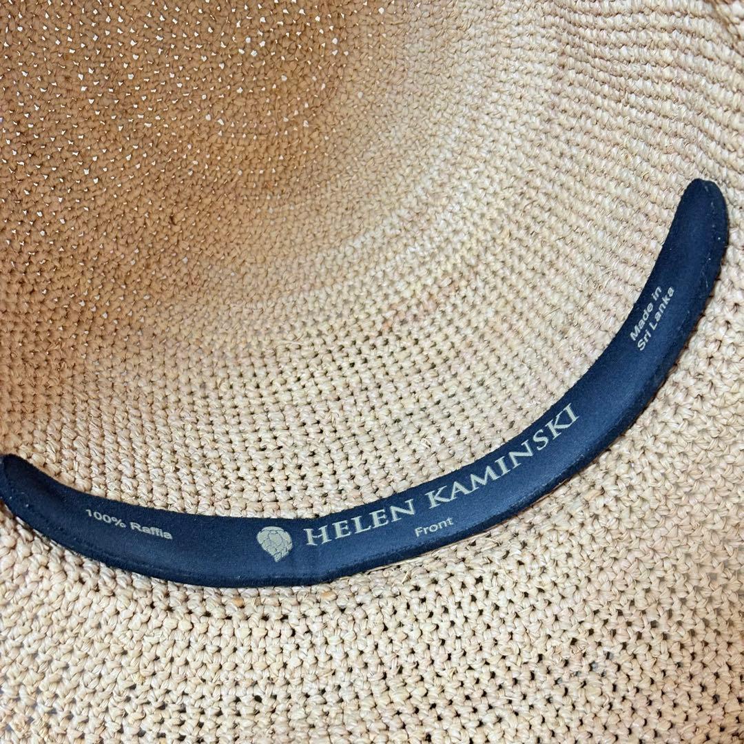美品 HELEN KAMINSKI ラフィアハット