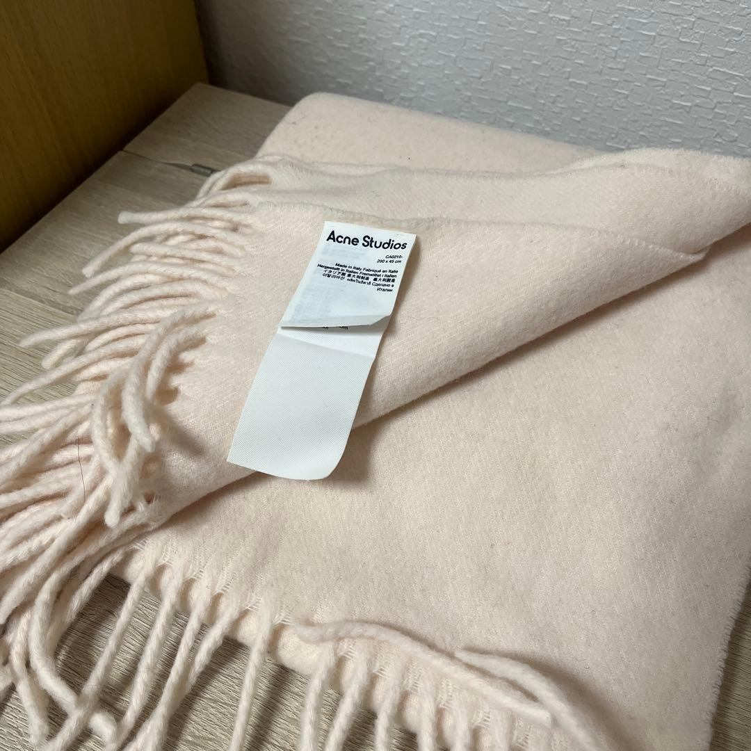 Acne Studios ピンク マフラー