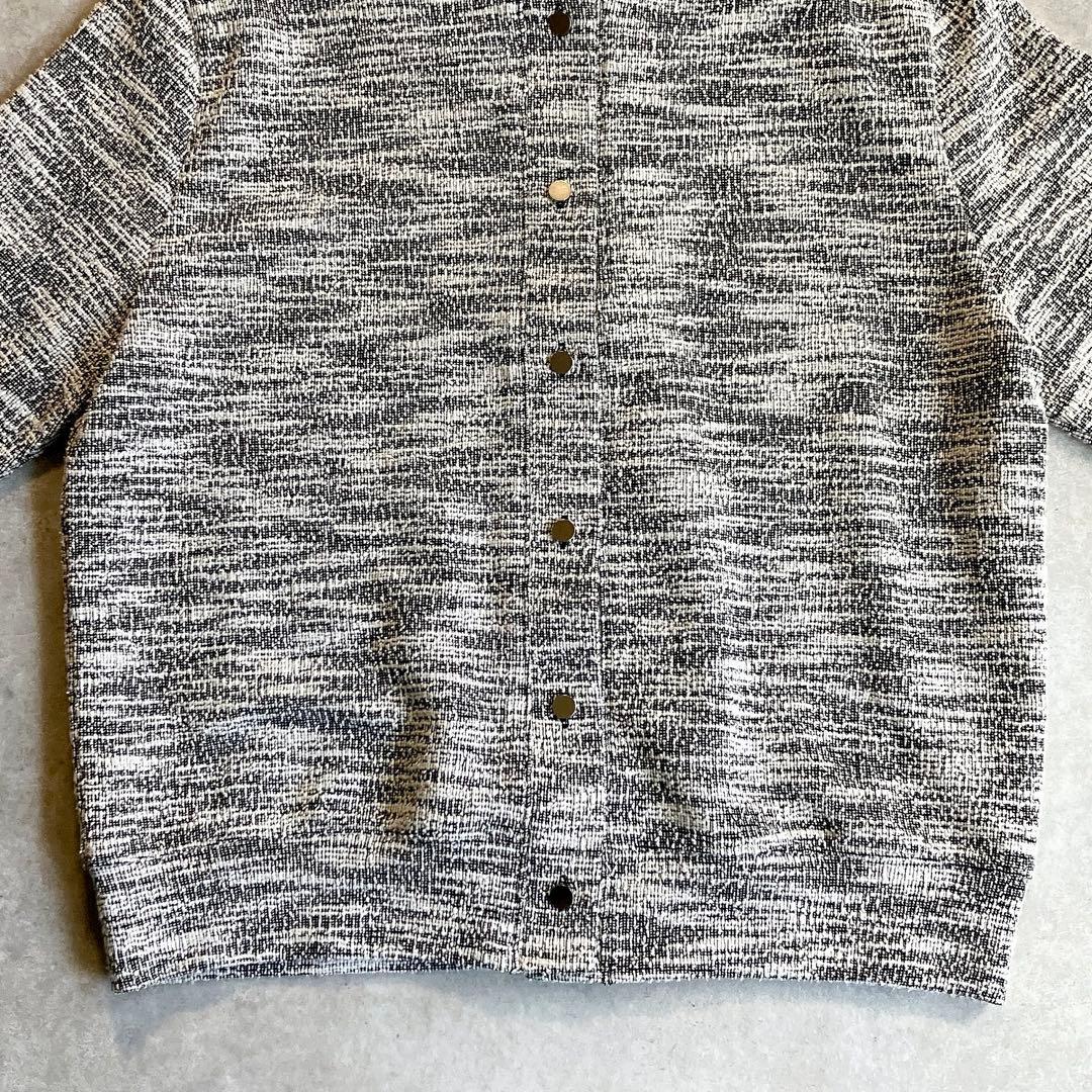 美品 ソージュSOEJU ジャケットライクツィーディーカーディガン 完売品