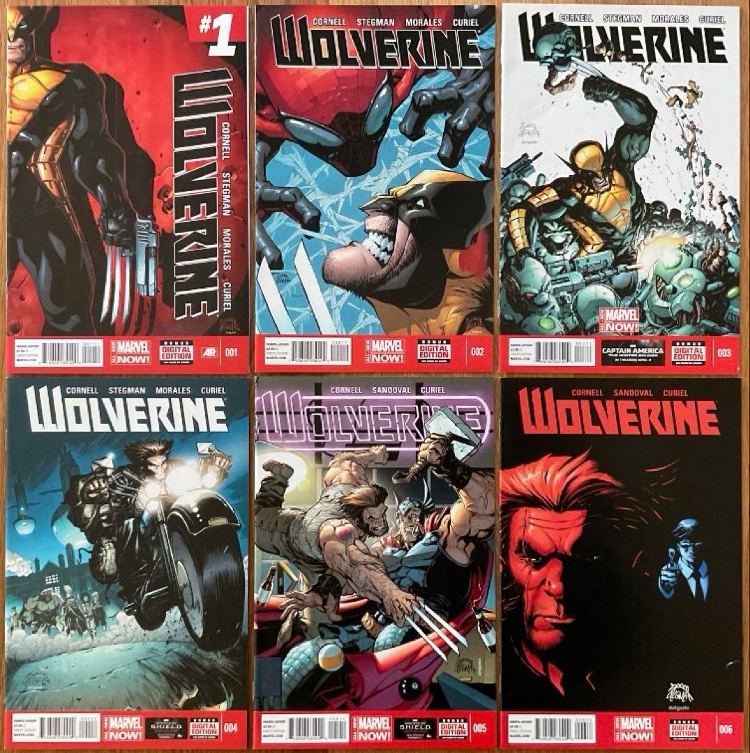 値下げ❗️Wolverine #1-12 コンプリートセット アメコミリーフ