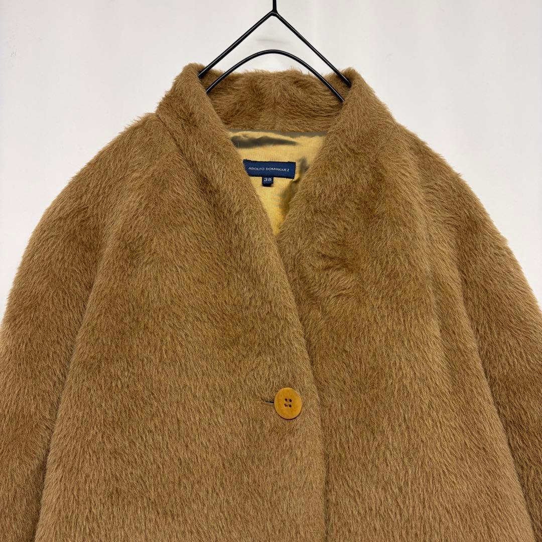 ADOLFO DOMINGUEZ アルパカコート　ウールコート