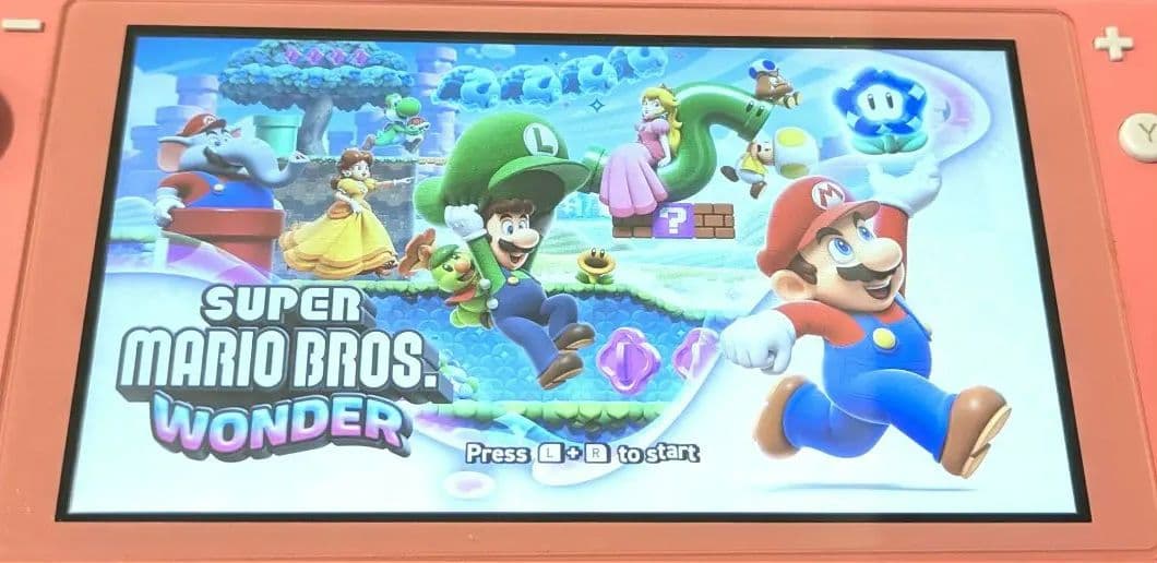 【ジャンク品】 Nintendo Switch Lite コーラル 本体のみ C