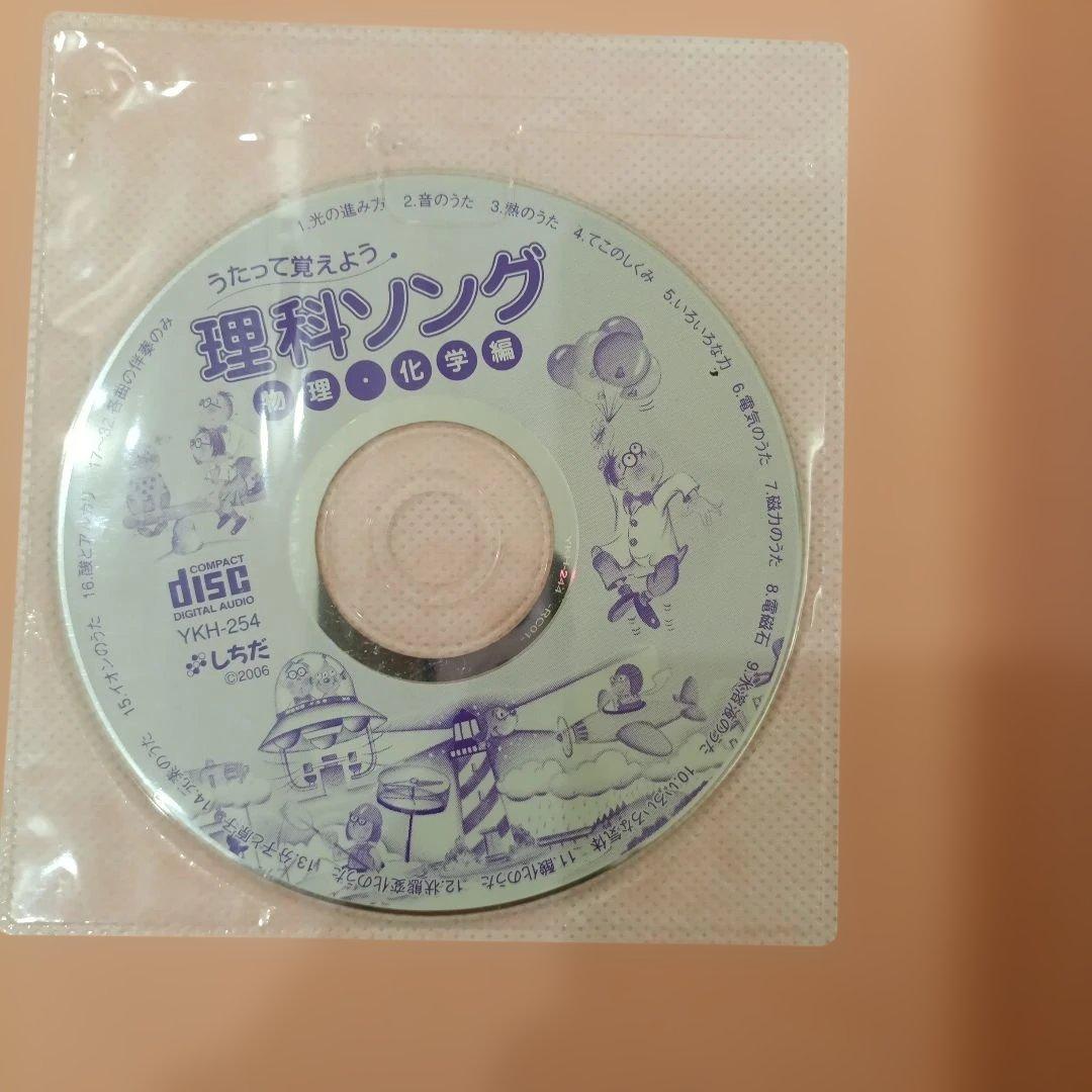 七田 社会科ソング・理科ソング 4冊セット