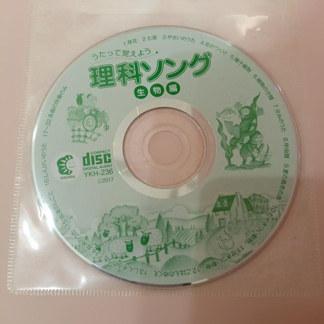 七田 社会科ソング・理科ソング 4冊セット
