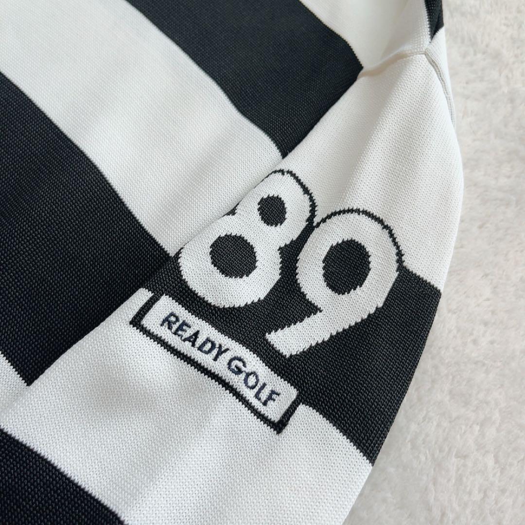 極美品　パーリーゲイツ　近年モデル　ワンピース　ボーダー　シャツ　モックネック