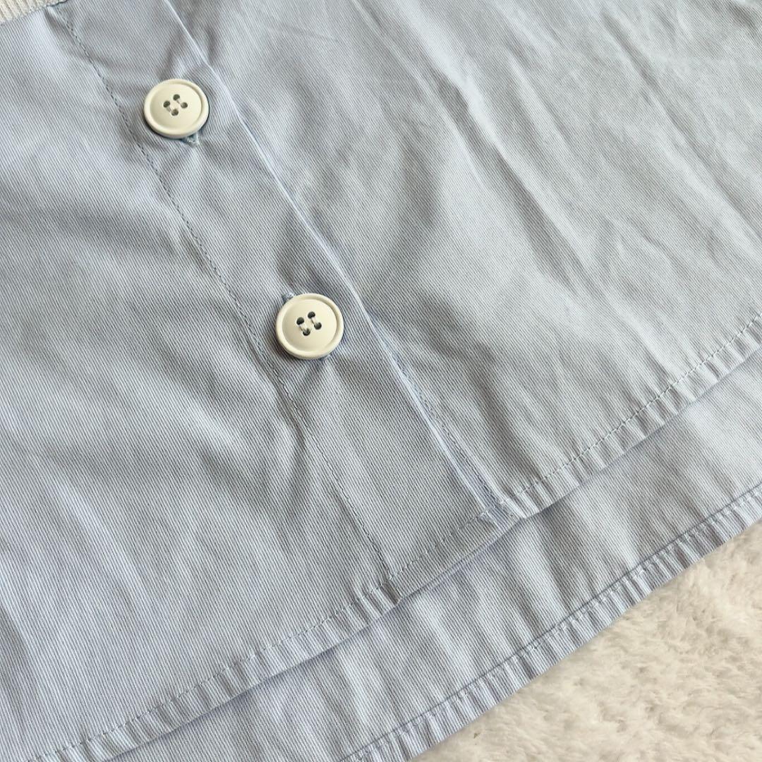 極美品　パーリーゲイツ　近年モデル　ワンピース　ボーダー　シャツ　モックネック