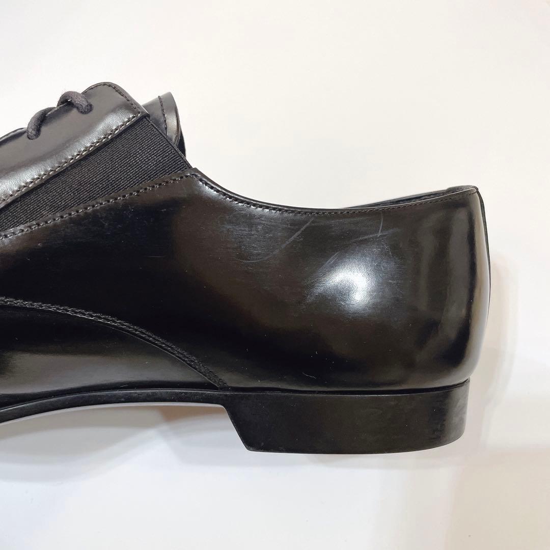 【専用】美品✨PRADA レースアップシューズ レザー ブラック