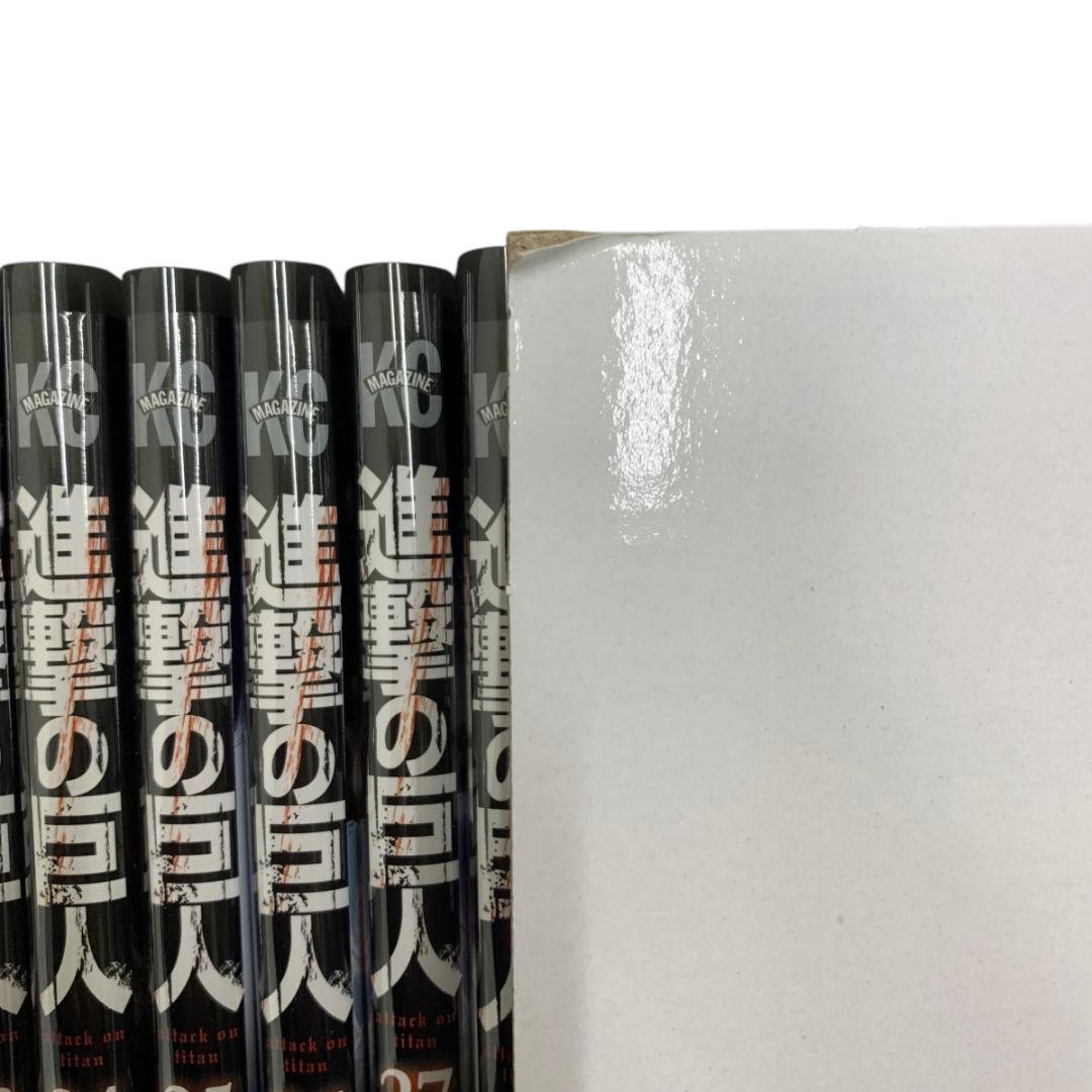 I16290 【美品】 進撃の巨人 オリジナル収納BOX付　全巻ブックカバー付き