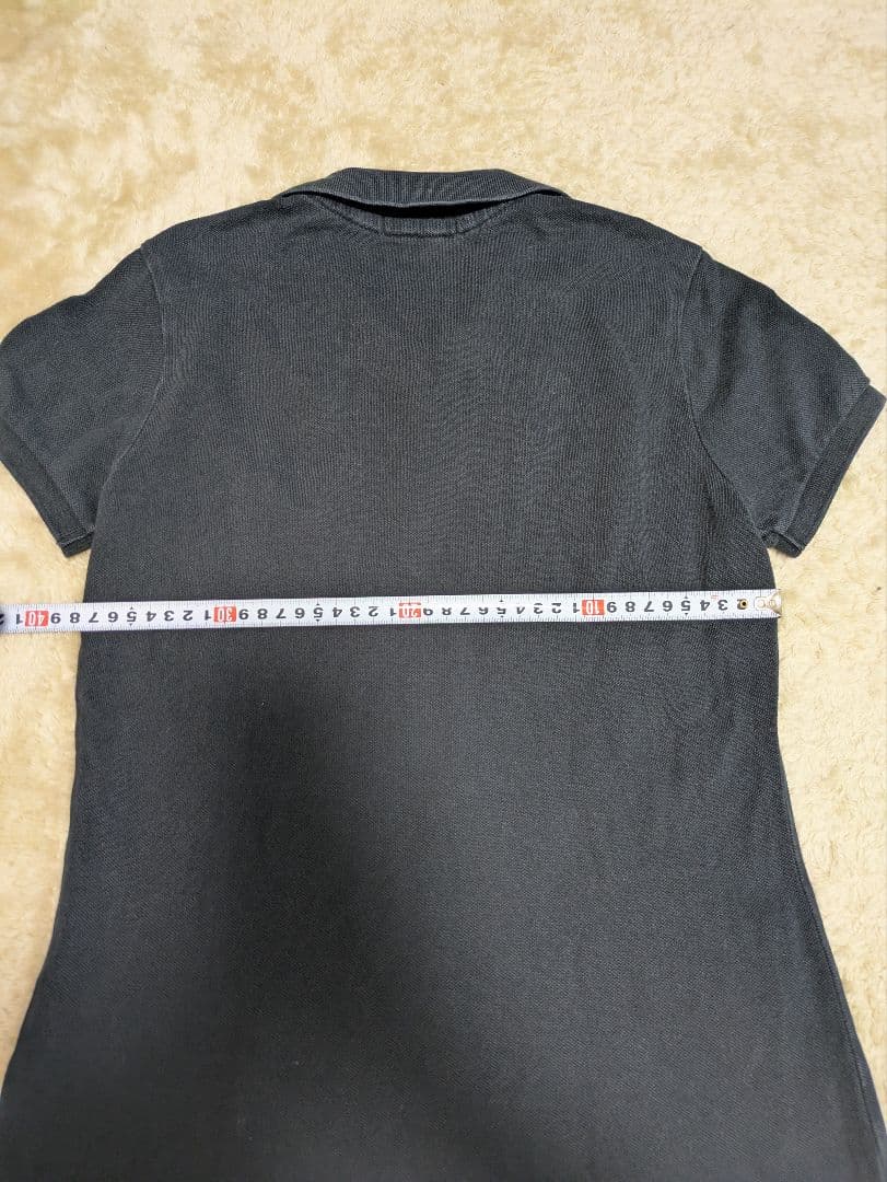 希少 Ralph Lauren ポロシャツ 黒 ビッグポニー new york