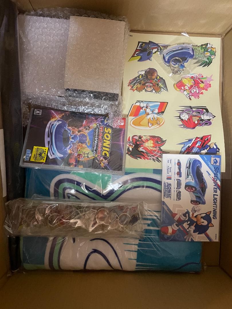 ソニックレーシング クロスワールド~限定DXパック 3Dクリスタルセットスイッチ