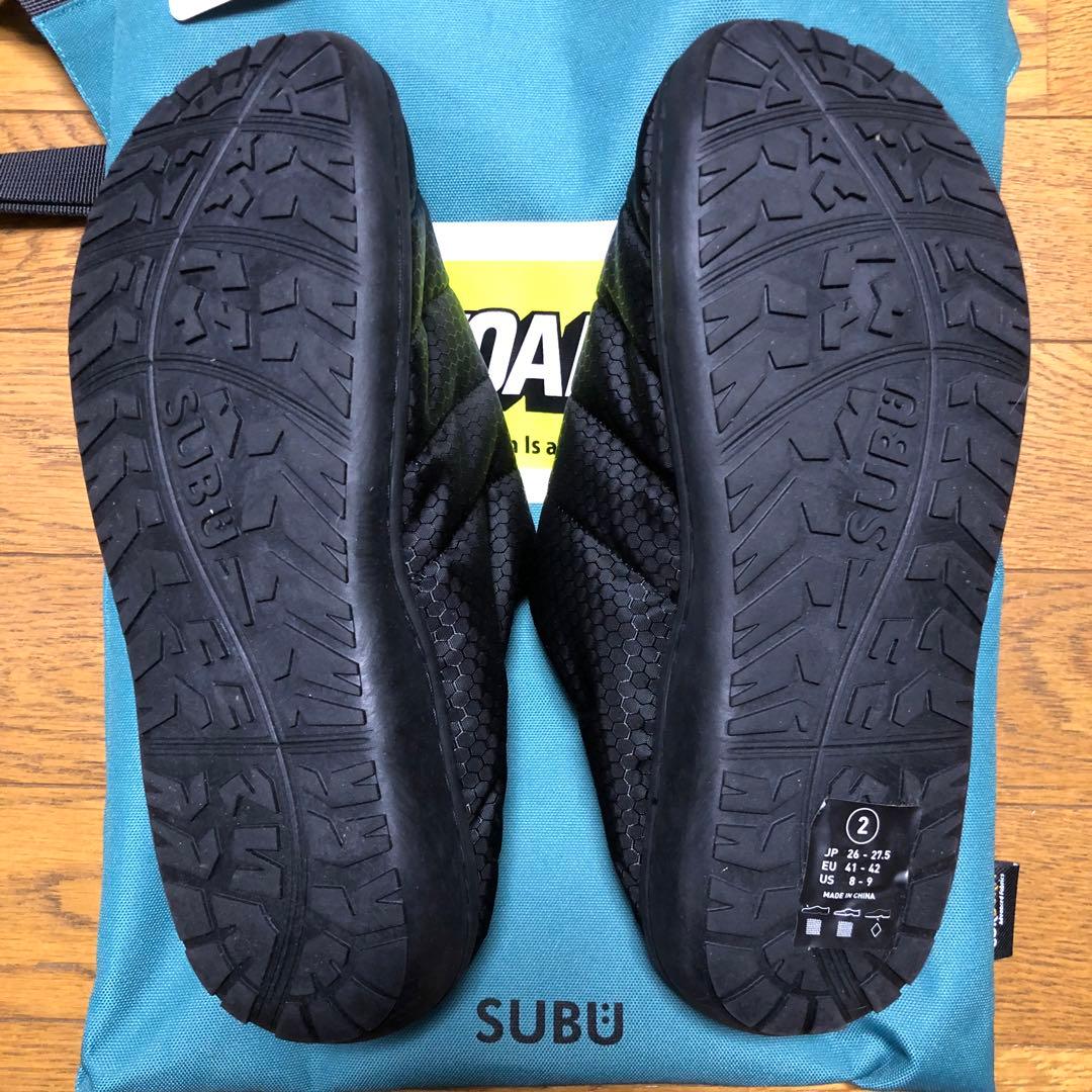 新品 SUBU スブ NEW YOAKE POST サンダル 別注 26 27
