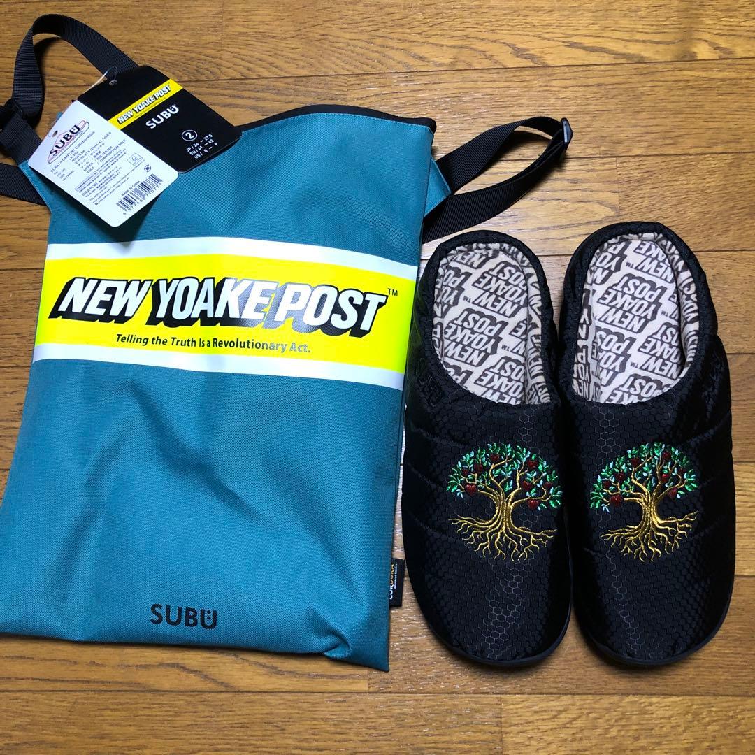 新品 SUBU スブ NEW YOAKE POST サンダル 別注 26 27