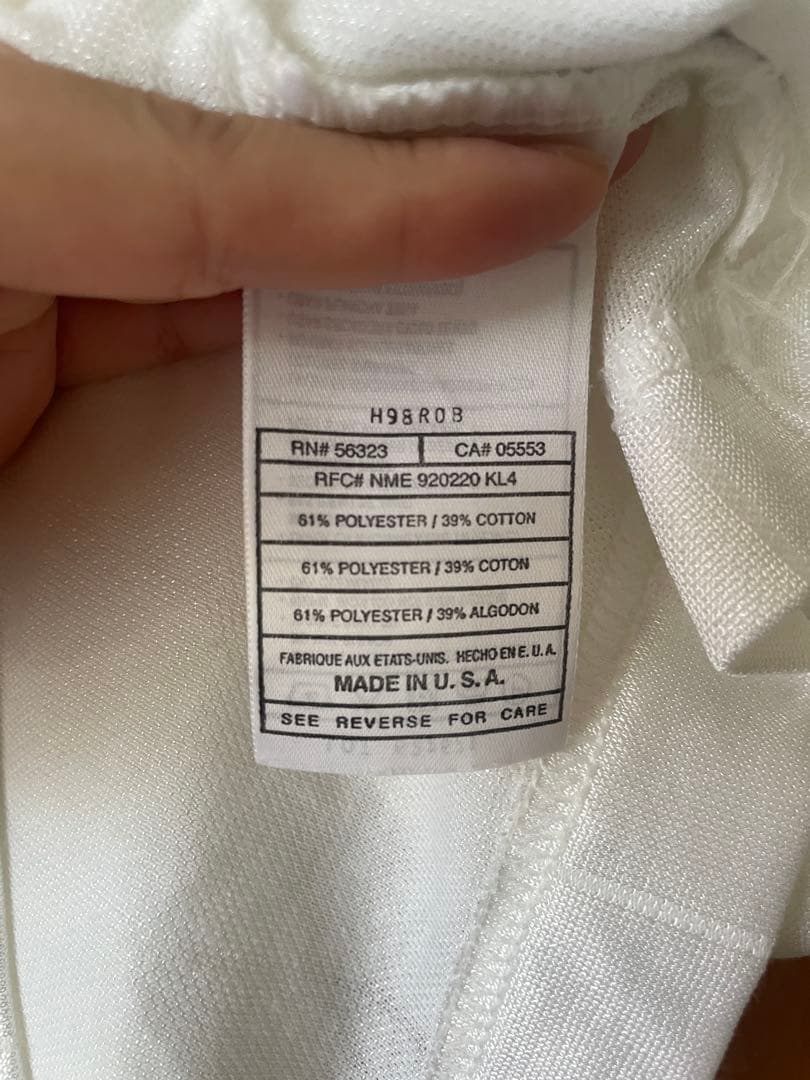 NIKE ナイキ ゲームシャツ USA製 90s ヴィンテージ S 白黒