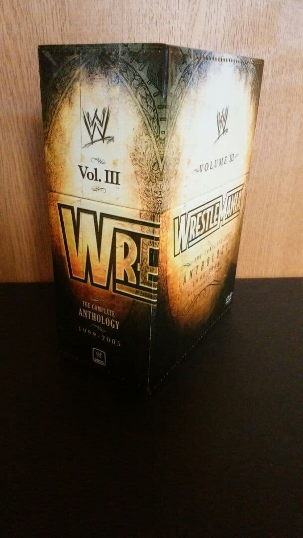 【3000セット限定DVD-BOX】WWE レッスルマニア　アンソロジーBOX3